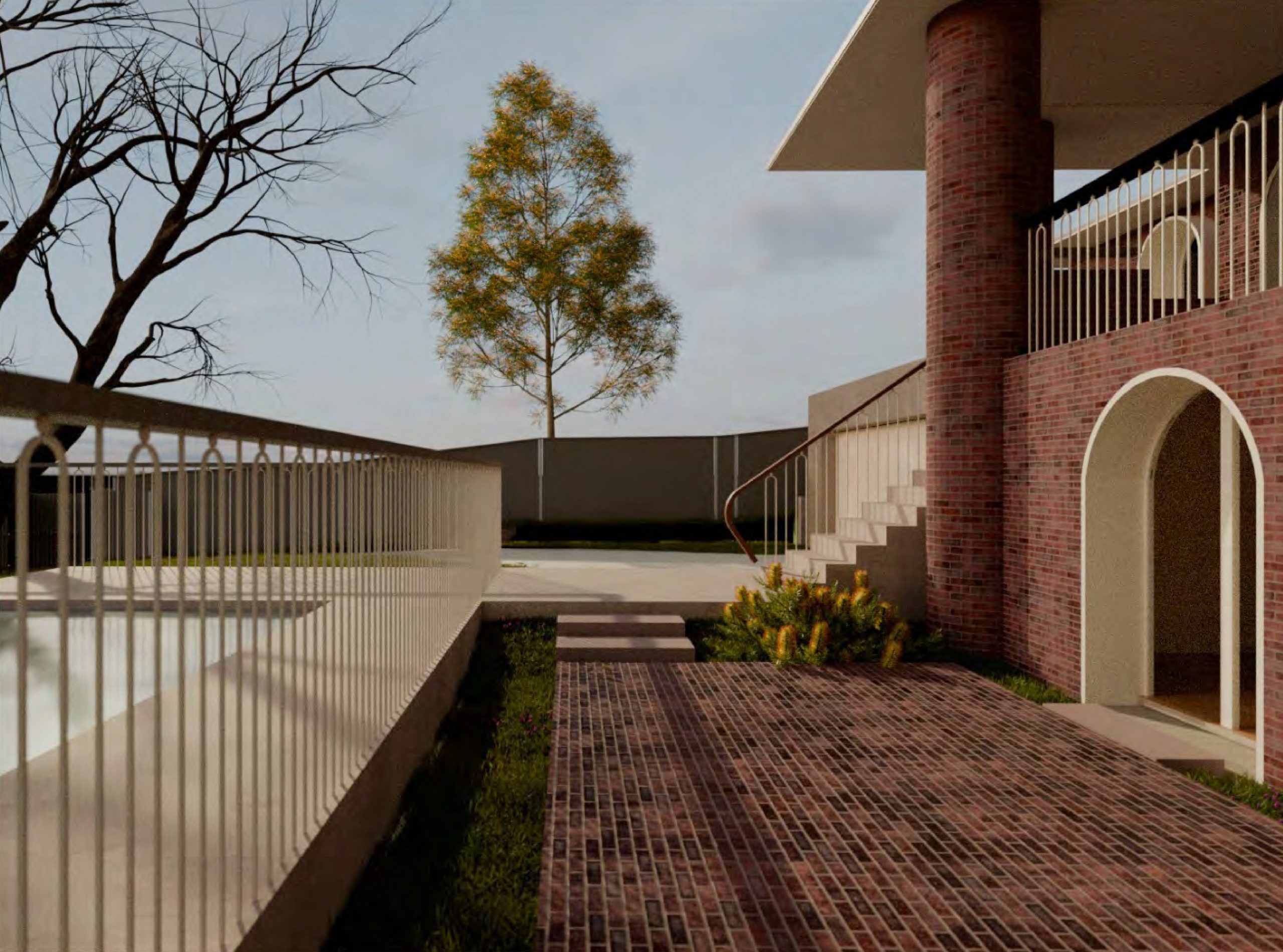 14 Greengate Road, Killara - architectural render